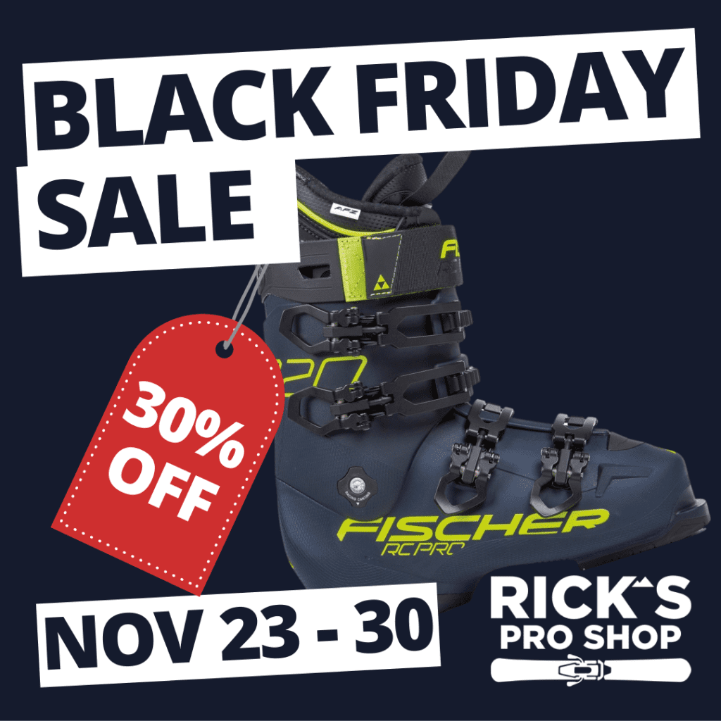 Digital marketing portfolio - Fischer sale ski boot example